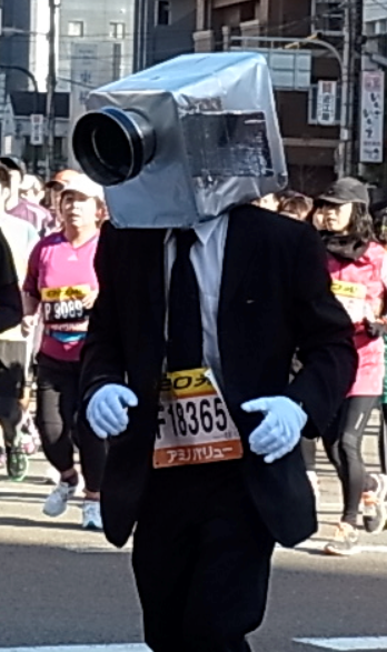 大阪マラソン　コスプレ　仮装